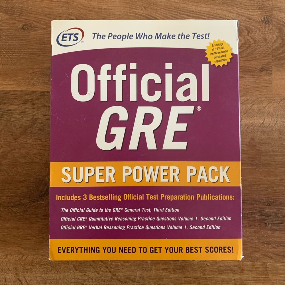 Official GRE Super Power Pack - Mcgraw Hill and Educational Testing Service